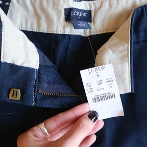 J. Crew Factory 3.5" Chino Short - Navy